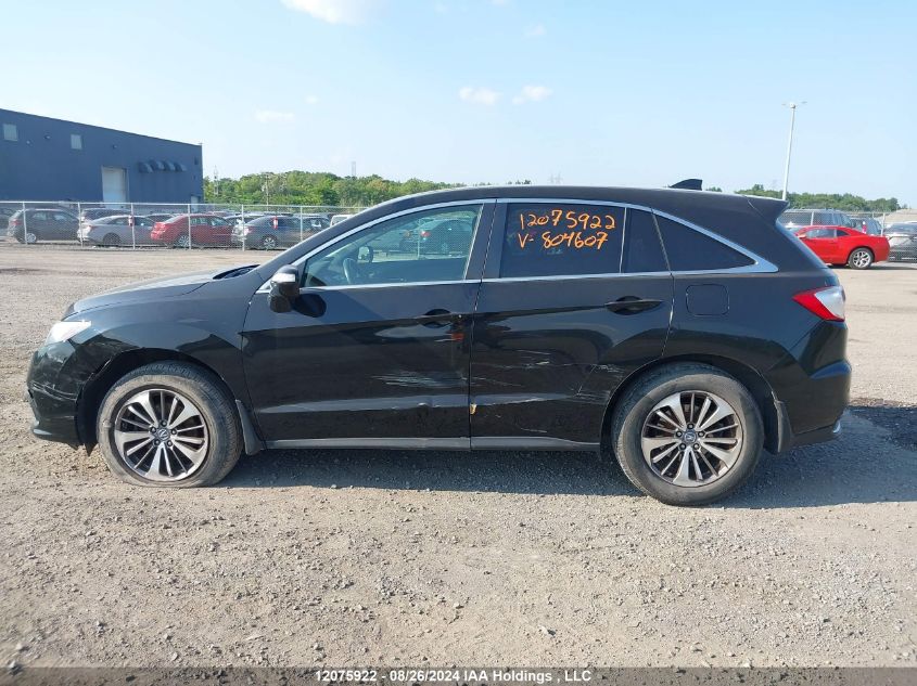 2016 Acura Rdx VIN: 5J8TB4H7XGL804607 Lot: 12075922