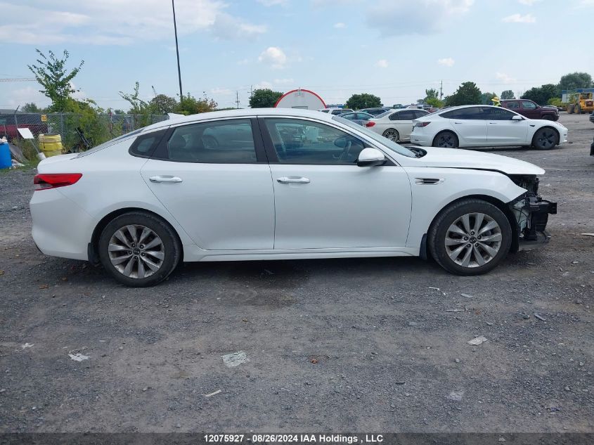 2017 Kia Optima VIN: 5XXGT4L31HG155072 Lot: 12075927