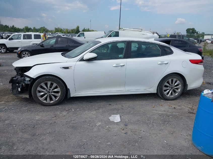 2017 Kia Optima VIN: 5XXGT4L31HG155072 Lot: 12075927