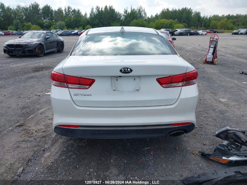 2017 Kia Optima VIN: 5XXGT4L31HG155072 Lot: 12075927
