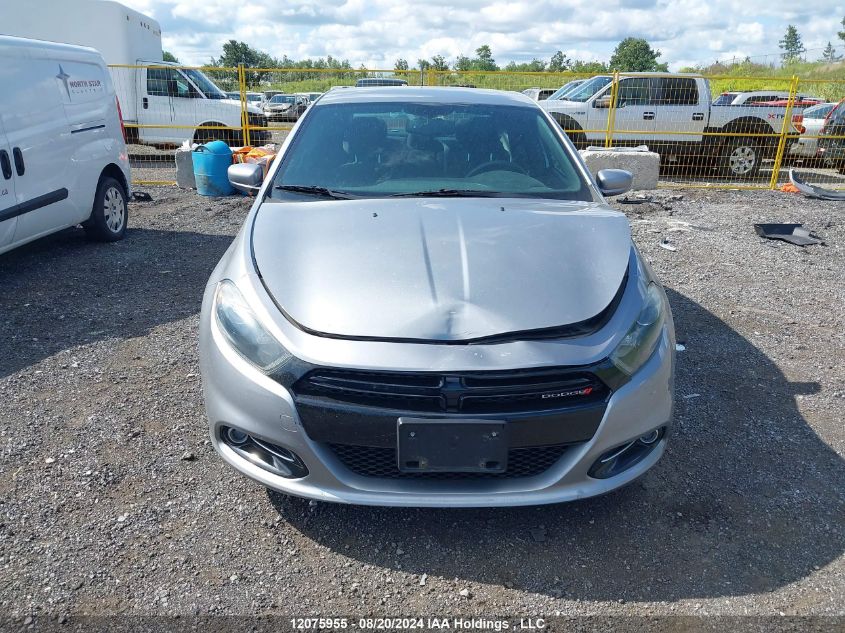 2014 Dodge Dart Sxt VIN: 1C3CDFBB6ED857656 Lot: 12075955