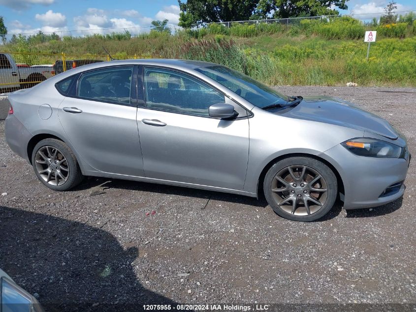 2014 Dodge Dart Sxt VIN: 1C3CDFBB6ED857656 Lot: 12075955