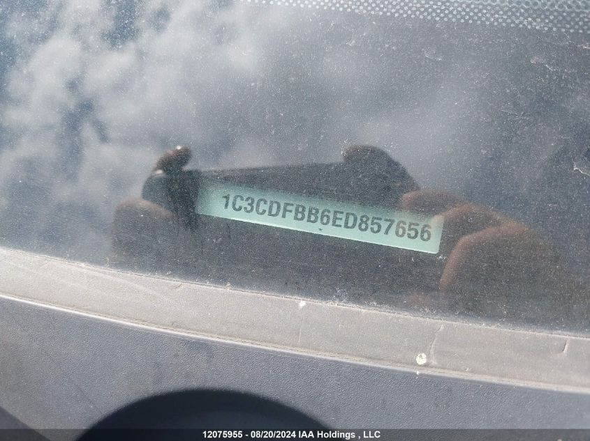 2014 Dodge Dart Sxt VIN: 1C3CDFBB6ED857656 Lot: 12075955