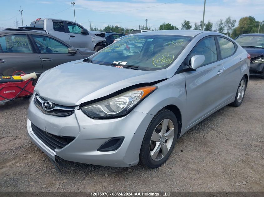 2013 Hyundai Elantra Gl VIN: 5NPDH4AE7DH271979 Lot: 12075970