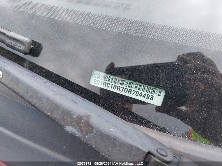 2013 Chrysler Town & Country Touring VIN: 2C4RC1BG3DR704493 Lot: 12075972