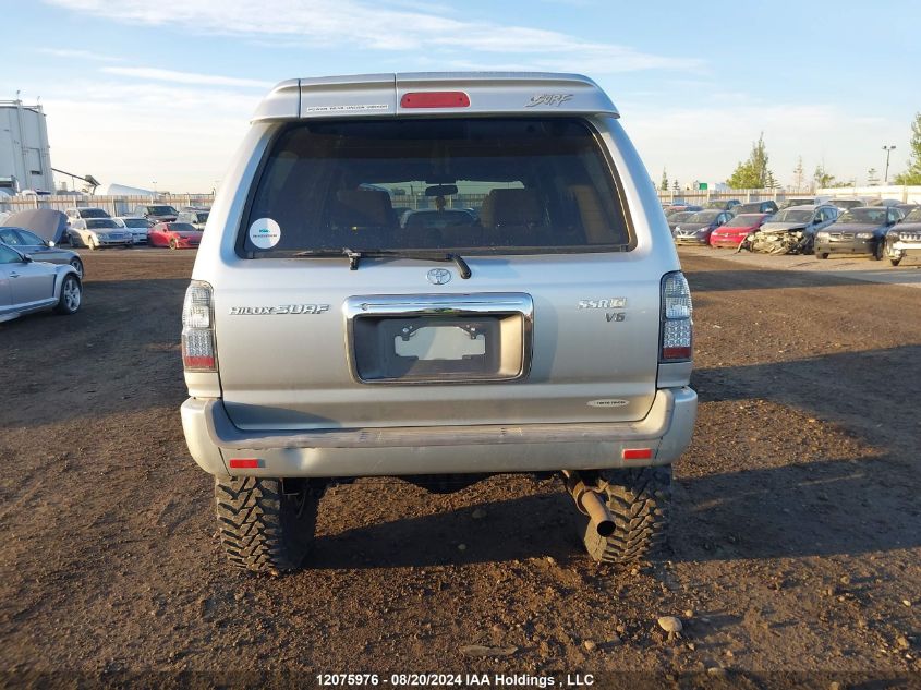 2000 Toyota Hilux VIN: VZN1850314414 Lot: 12075976
