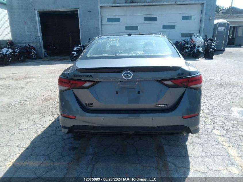 2022 Nissan Sentra VIN: 3N1AB8DV6NY298086 Lot: 12075989