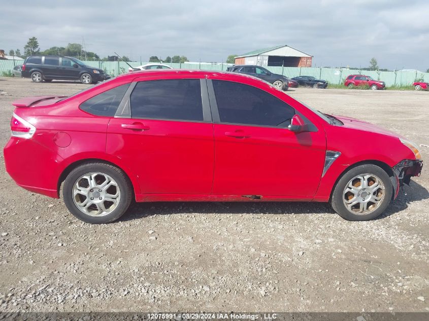 2008 Ford Focus Se/Sel/Ses VIN: 1FAHP35NX8W218188 Lot: 12075991