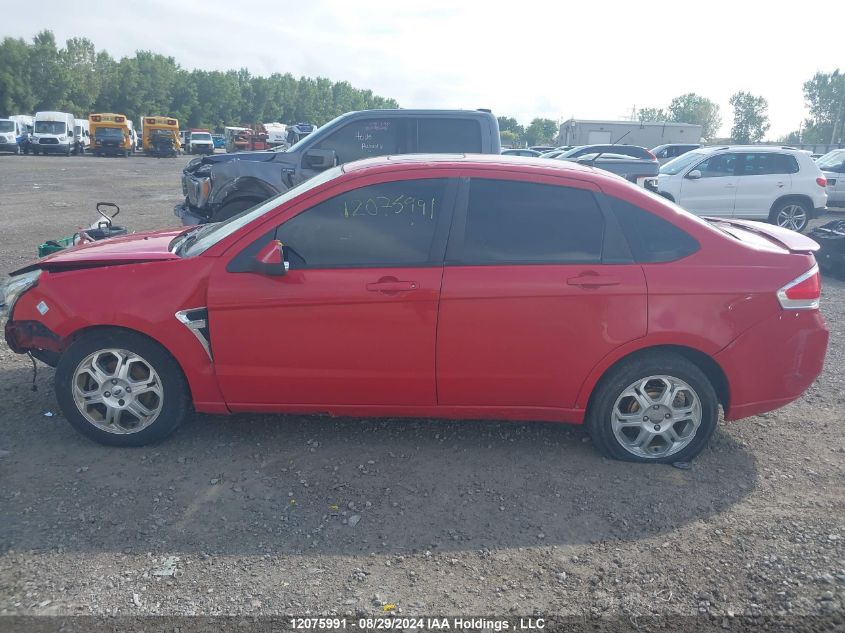 2008 Ford Focus Se/Sel/Ses VIN: 1FAHP35NX8W218188 Lot: 12075991