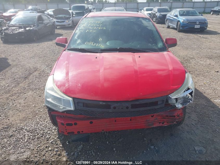 2008 Ford Focus Se/Sel/Ses VIN: 1FAHP35NX8W218188 Lot: 12075991