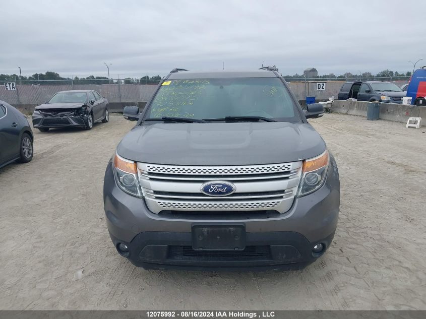 2013 Ford Explorer Xlt VIN: 1FM5K7D98DGA39073 Lot: 12075992