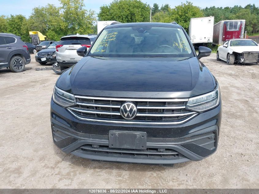 2023 Volkswagen Tiguan VIN: 3VVMB7AX9PM007649 Lot: 12076036