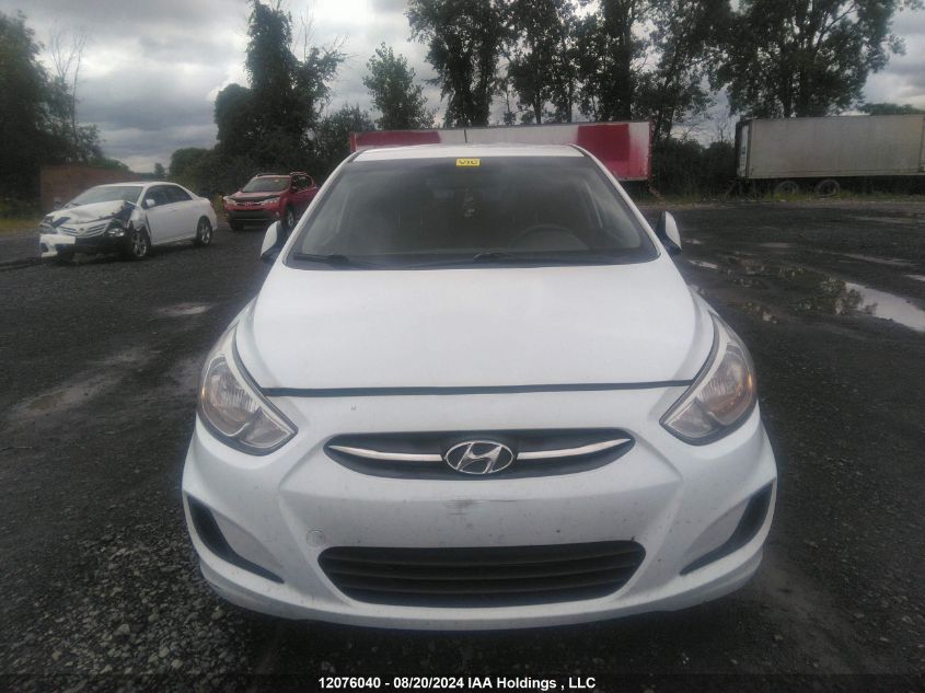 2016 Hyundai Accent Le VIN: KMHCT5AE6GU271641 Lot: 12076040