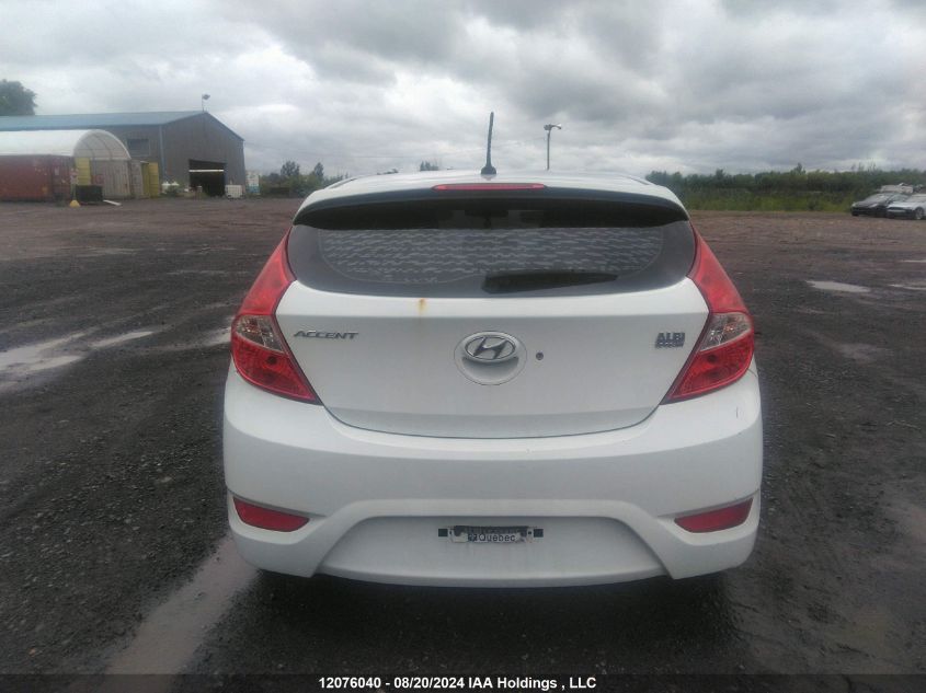 2016 Hyundai Accent Le VIN: KMHCT5AE6GU271641 Lot: 12076040