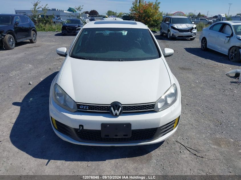 2010 Volkswagen Gti VIN: WVWGV7AJ1AW243332 Lot: 12076045