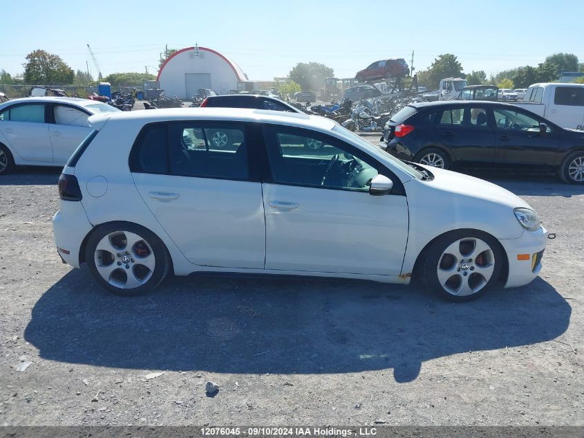 2010 Volkswagen Gti VIN: WVWGV7AJ1AW243332 Lot: 12076045