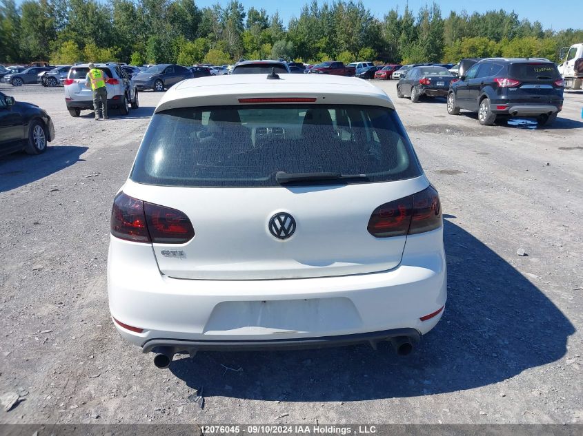 2010 Volkswagen Gti VIN: WVWGV7AJ1AW243332 Lot: 12076045