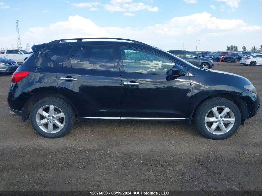 2009 Nissan Murano S/Sl/Le VIN: JN8AZ18WX9W144081 Lot: 12076059