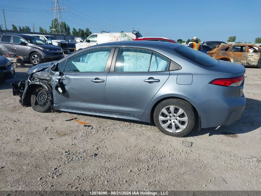 2020 Toyota Corolla Le VIN: 5YFBPRBE3LP038561 Lot: 12076090