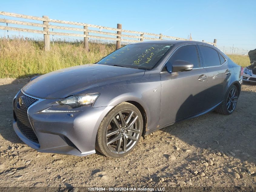 JTHCE1D22F5006442 2015 LEXUS IS - Image 2