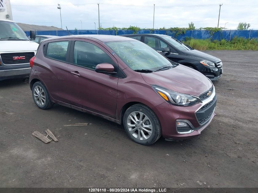 2021 Chevrolet Spark 1Lt VIN: KL8CD6SA0MC738369 Lot: 12076110