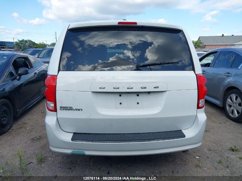 2016 Dodge Grand Caravan Se VIN: 2C4RDGBG1GR391917 Lot: 12076114