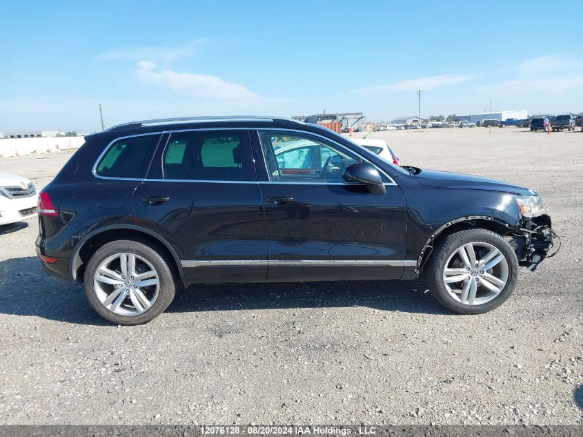 2013 Volkswagen Touareg VIN: WVGEF9BP4DD008227 Lot: 12076128