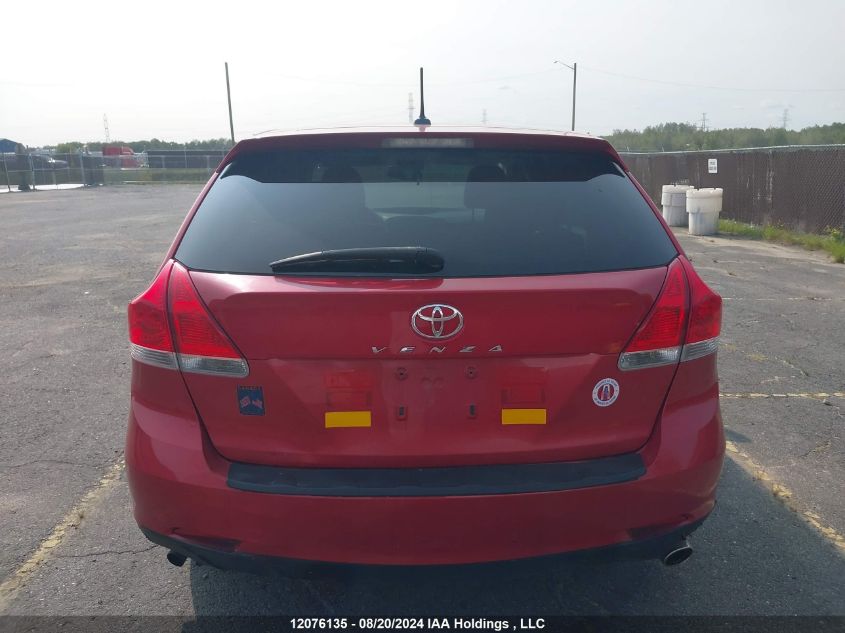 2011 Toyota Venza VIN: 4T3ZK3BB0BU043933 Lot: 12076135