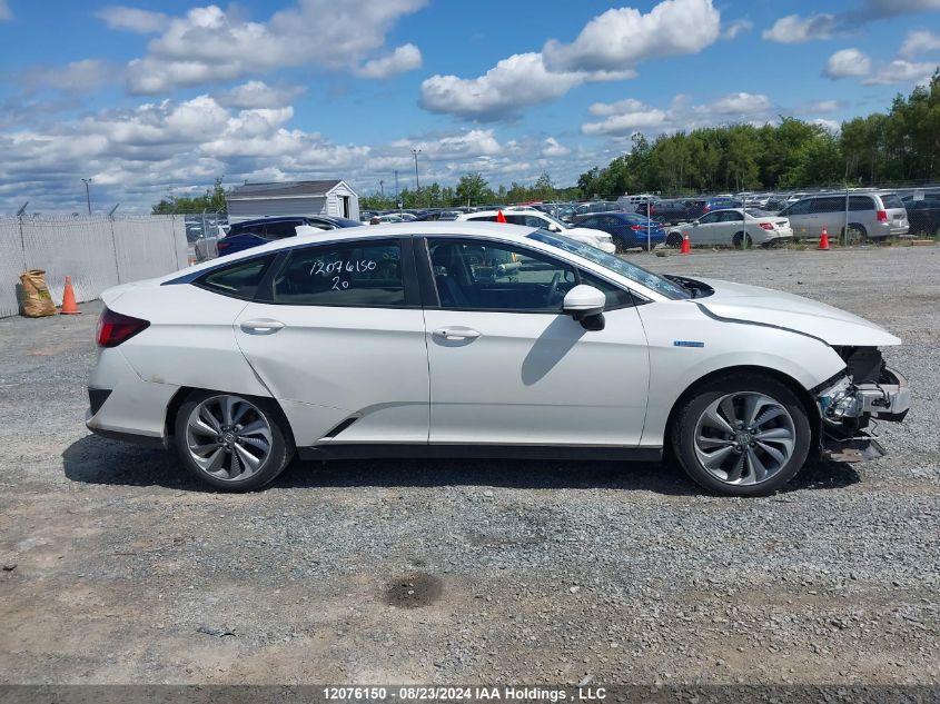 2020 Honda Clarity VIN: JHMZC5F16LC800542 Lot: 12076150