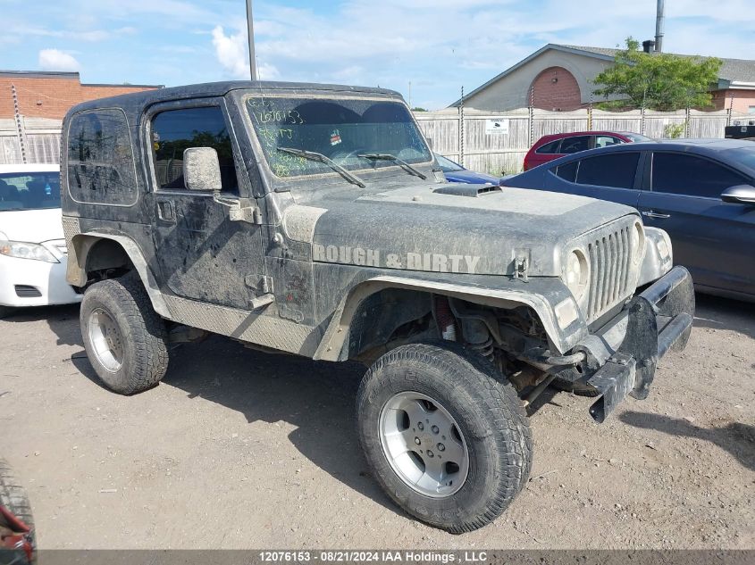 1998 Jeep Tj VIN: 1J4FY19S4WP800789 Lot: 12076153