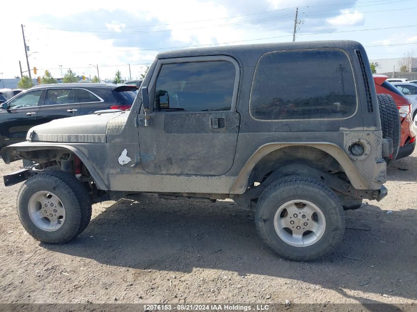 1998 Jeep Tj VIN: 1J4FY19S4WP800789 Lot: 12076153