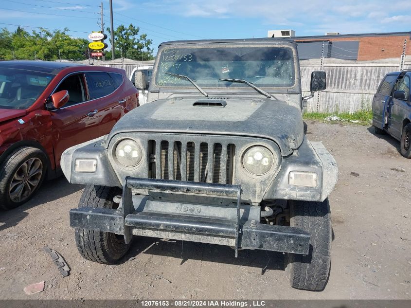 1998 Jeep Tj VIN: 1J4FY19S4WP800789 Lot: 12076153