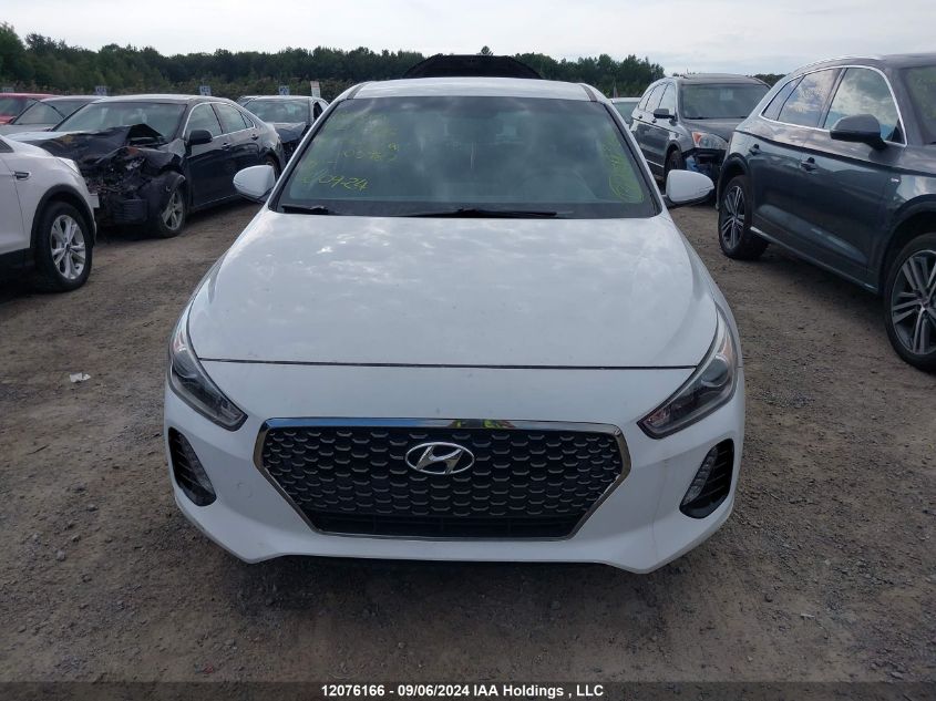 KMHH35LE3JU005987 2018 Hyundai Elantra Gt Gl