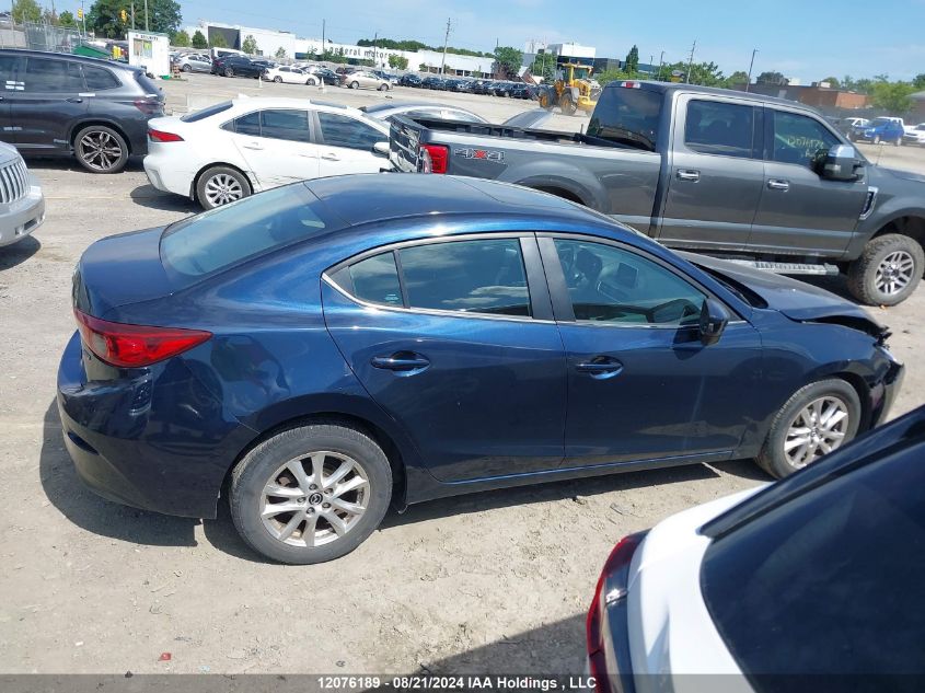 2016 Mazda Mazda3 VIN: 3MZBM1V71GM243619 Lot: 12076189