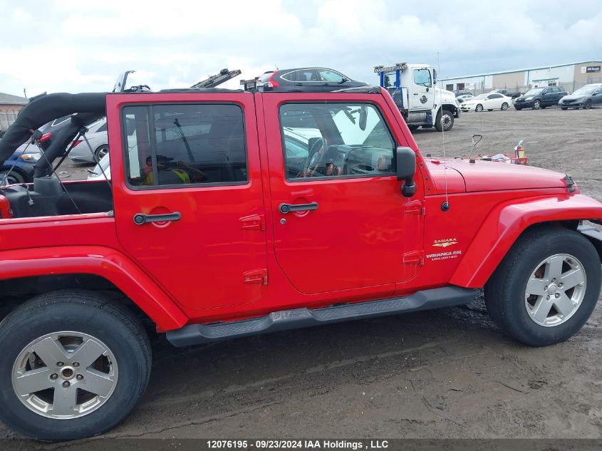 2011 Jeep Wrangler Unlimited Sahara VIN: 1J4BA5H13BL602452 Lot: 12076195