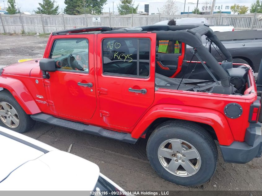 2011 Jeep Wrangler Unlimited Sahara VIN: 1J4BA5H13BL602452 Lot: 12076195