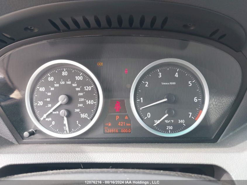 2005 BMW 6 Series VIN: WBAEK73495B323916 Lot: 12076216