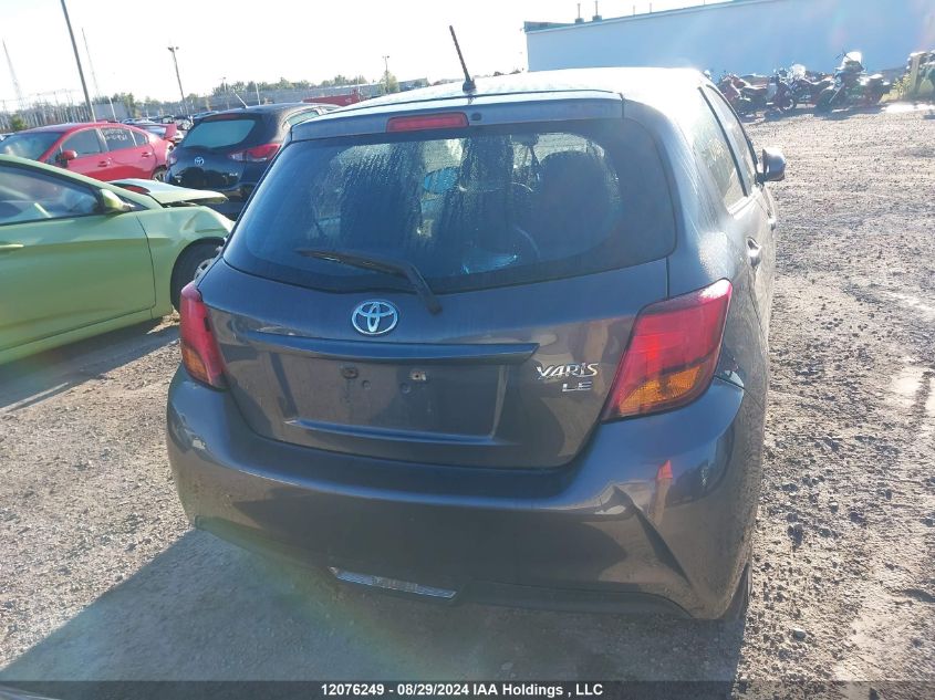 2017 Toyota Yaris Le VIN: VNKKTUD37HA077876 Lot: 12076249