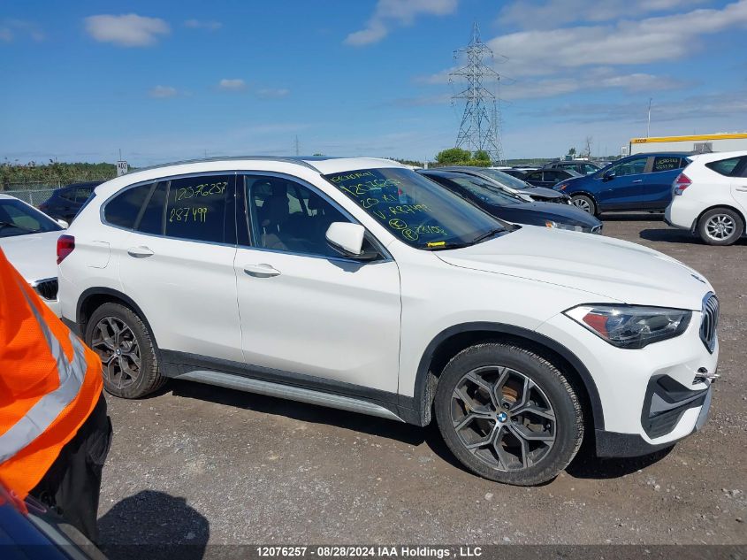 2020 BMW X1 VIN: WBXJG9C04L5R87499 Lot: 12076257