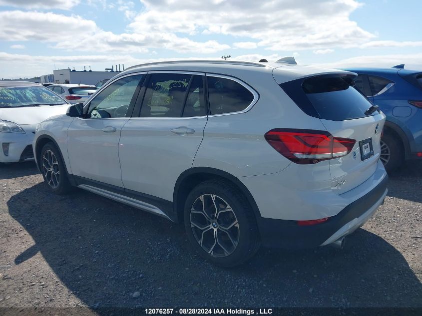 2020 BMW X1 VIN: WBXJG9C04L5R87499 Lot: 12076257