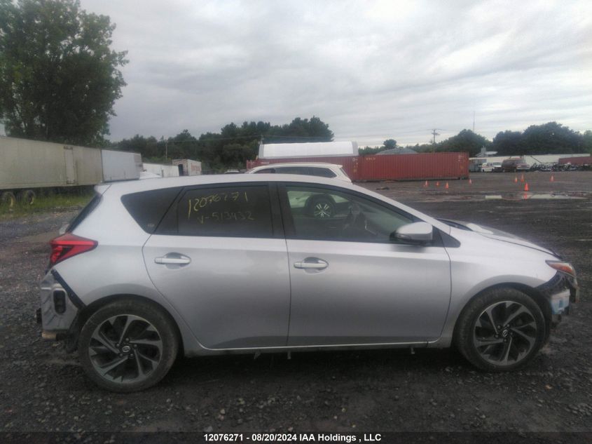 JTNKARJE0GJ513432 2016 Toyota Scion Im