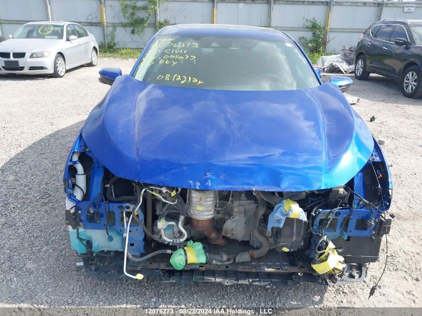 2020 Honda Civic Sedan VIN: 2HGFC2F7XLH009677 Lot: 12076273