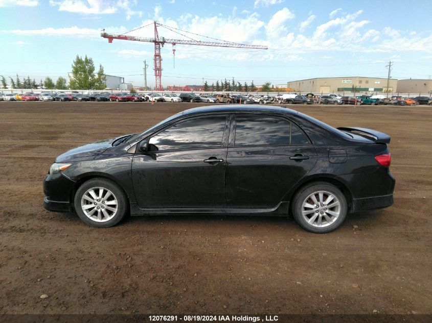 2009 Toyota Corolla S/Le/Xle VIN: 2T1BU40E29C169357 Lot: 12076291