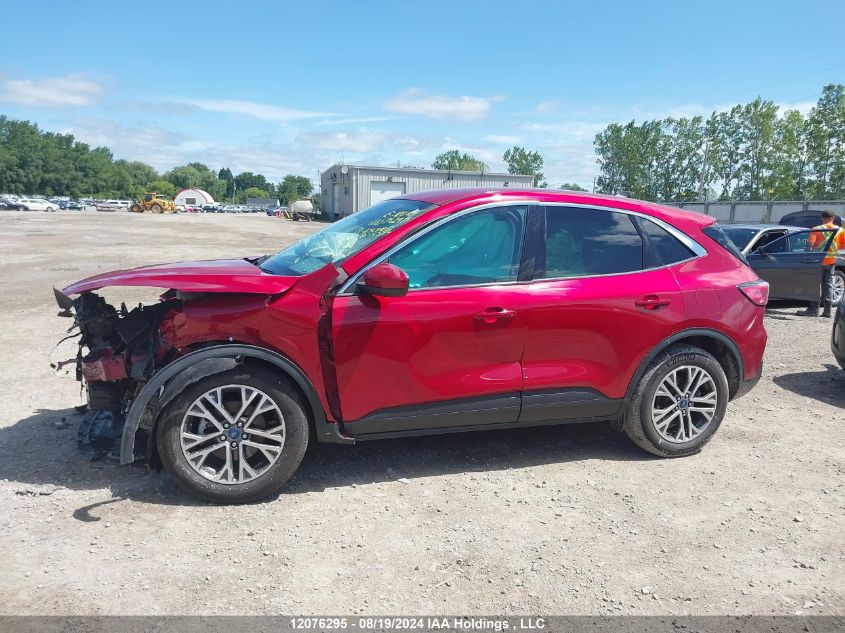 2022 Ford Escape Sel VIN: 1FMCU9H61NUA55356 Lot: 12076295