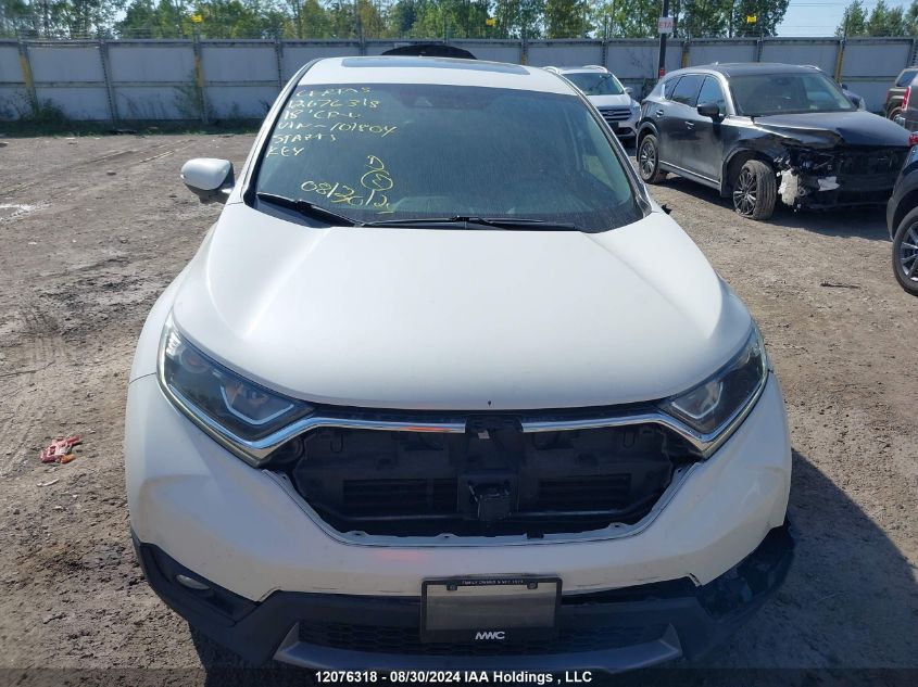 2018 Honda Cr-V Ex VIN: 2HKRW2H59JH101804 Lot: 12076318