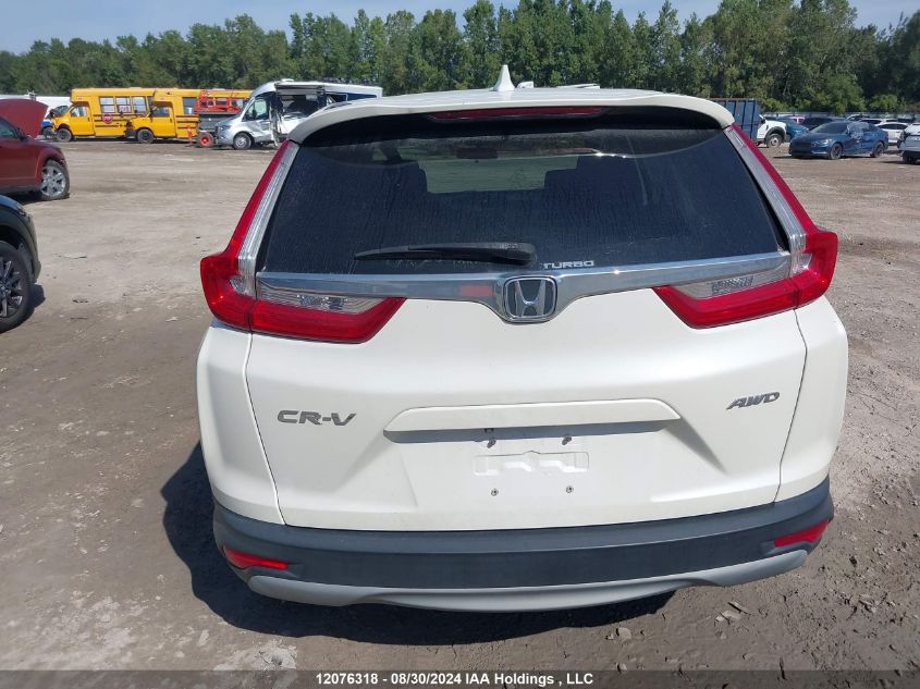 2018 Honda Cr-V Ex VIN: 2HKRW2H59JH101804 Lot: 12076318