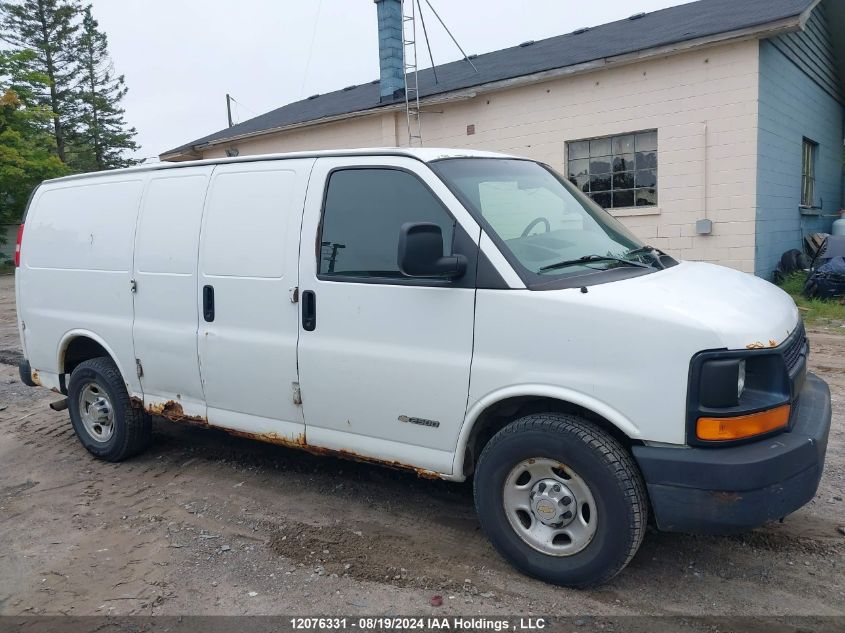 2003 Chevrolet Express VIN: 1GCGG25V331145784 Lot: 12076331