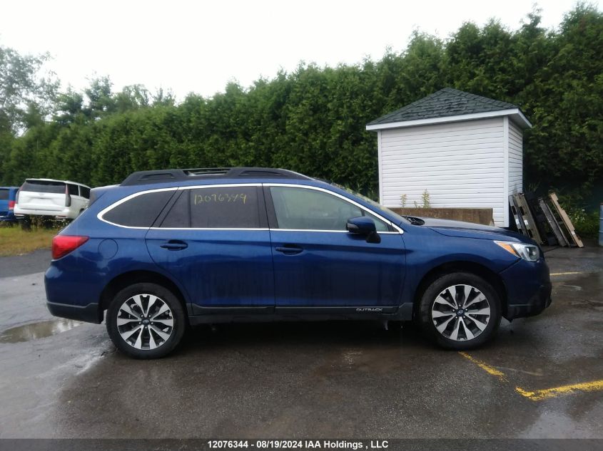 2017 Subaru Outback 2.5I Limited VIN: 4S4BSCNC5H3226855 Lot: 12076344