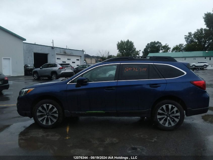 2017 Subaru Outback 2.5I Limited VIN: 4S4BSCNC5H3226855 Lot: 12076344