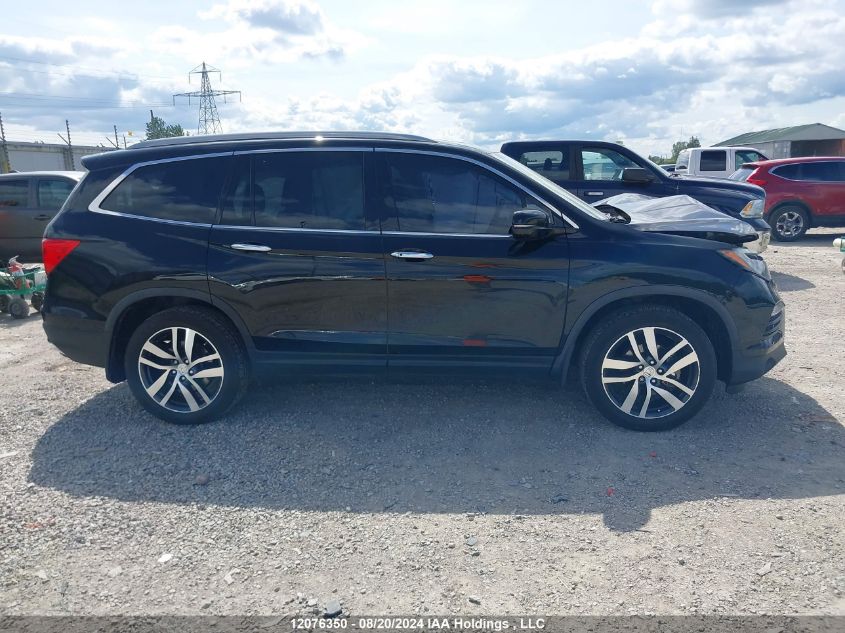 2017 Honda Pilot VIN: 5FNYF6H9XHB508481 Lot: 12076350